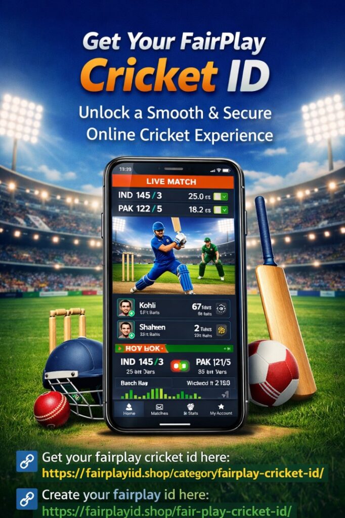 FairPlay Cricket ID – A Complete Guide to Getting Started Online