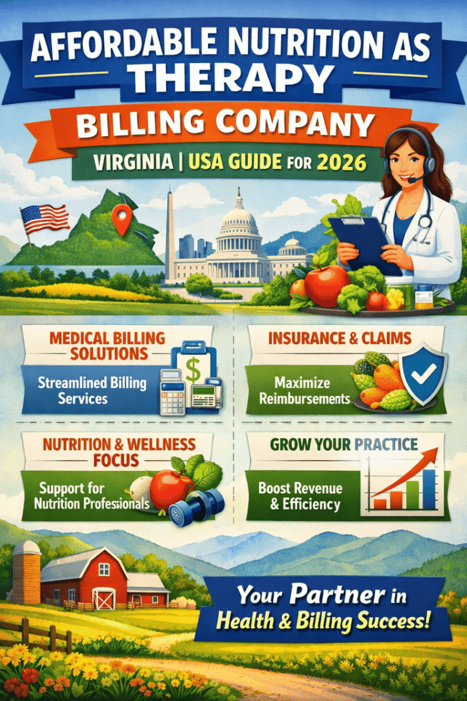 Outsourcing Nutrition as Therapy Billing Services Connecticut: Boost Your Practice Efficiency in the USA