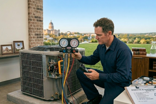 How Does an AC Company Near Seguin Ensure Efficient HVAC Performance