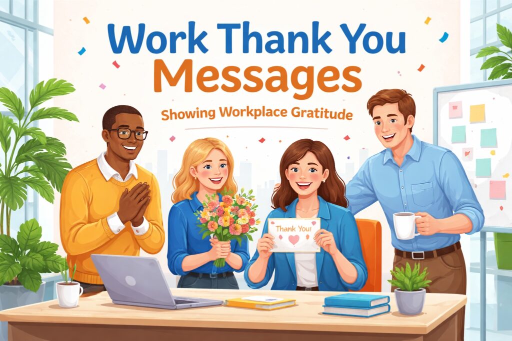 Thoughtful Work Thank You Messages and Workplace Gratitude Ideas for a Happier Team