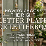 How to Choose the Right Letter Plate or Letterbox for Your Home