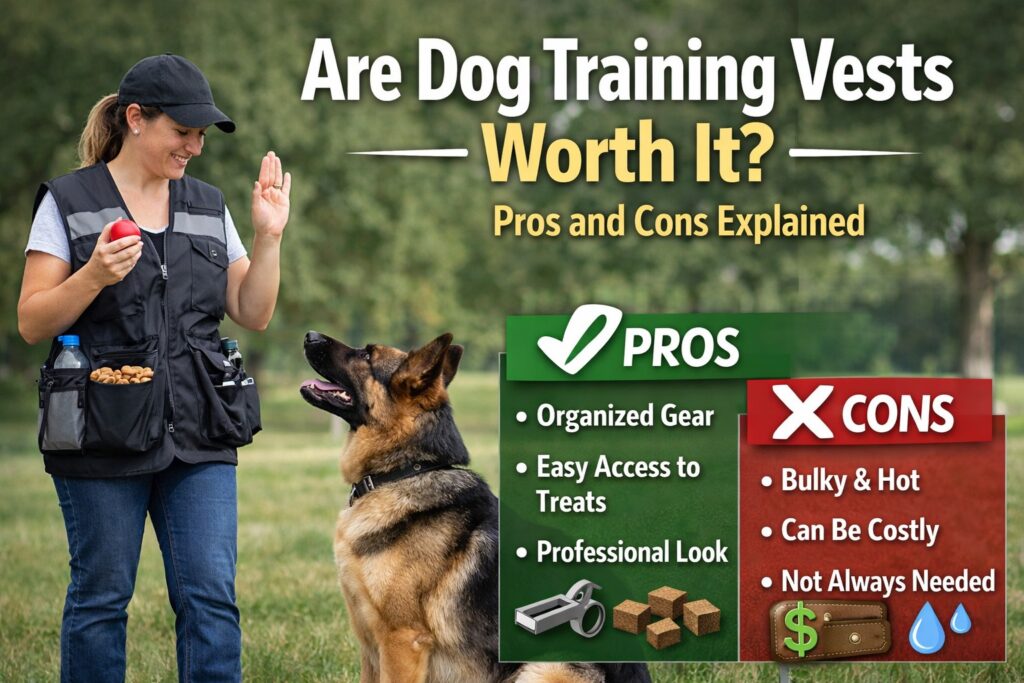 Are Dog Training Vests Worth It? Pros and Cons Explained