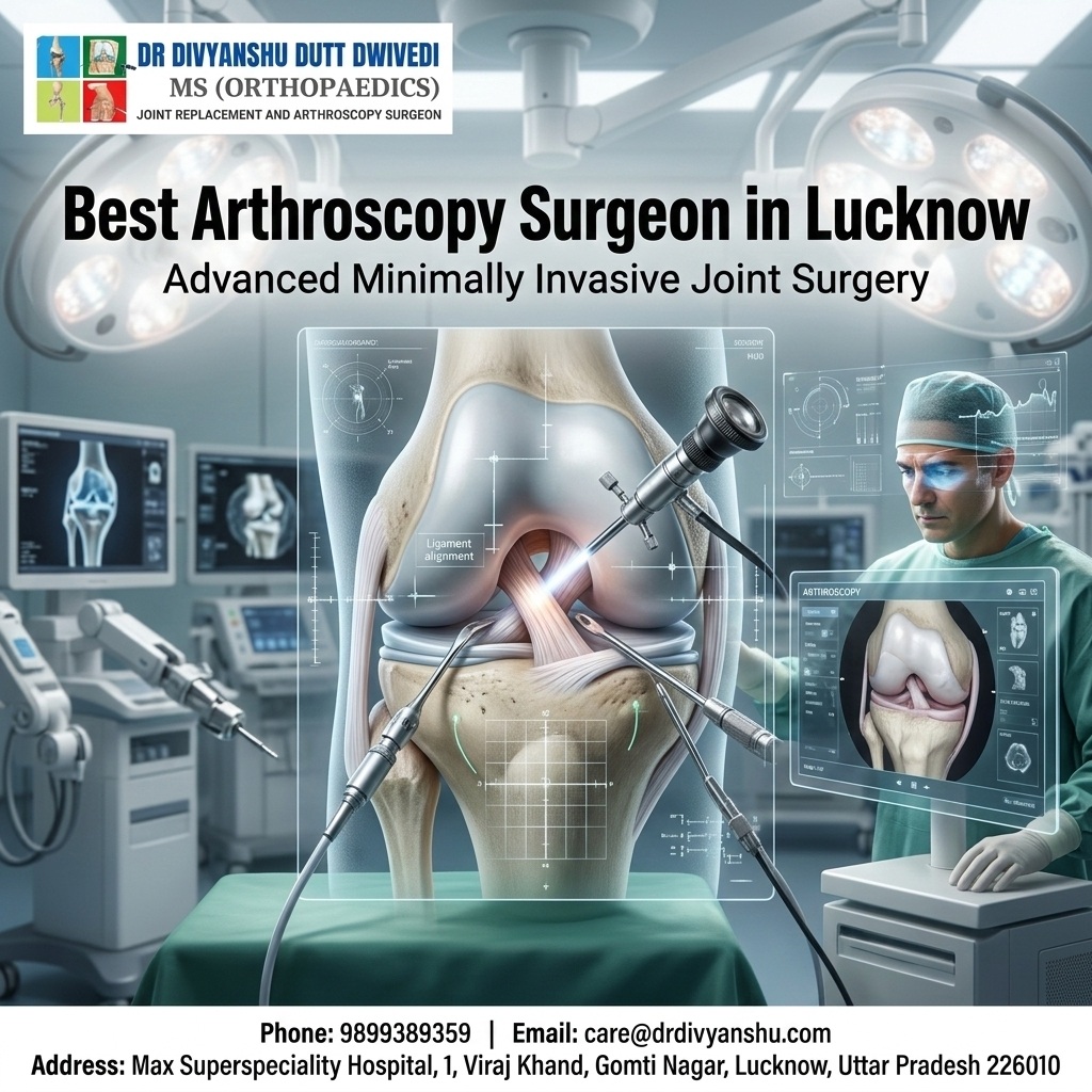 What to Look for in a Best Arthroscopy Surgeon in Lucknow for High Precision Joint Repairs