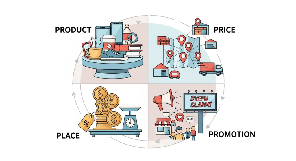 The Four Elements of Traditional Marketing Explained