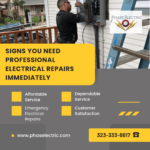 Signs You Need Professional Electrical Repairs Immediately