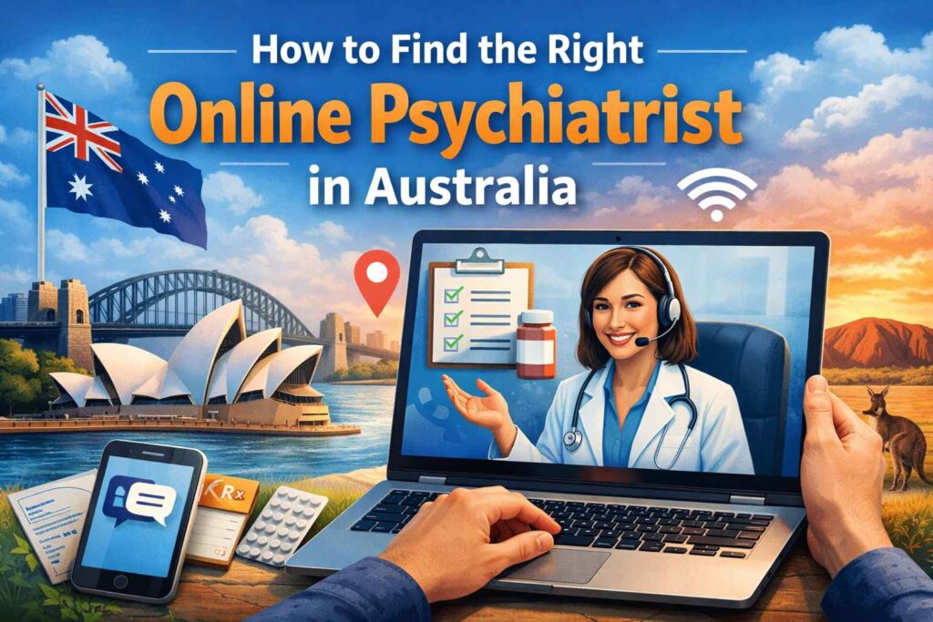 How to Find the Right Online Psychiatrist in Australia