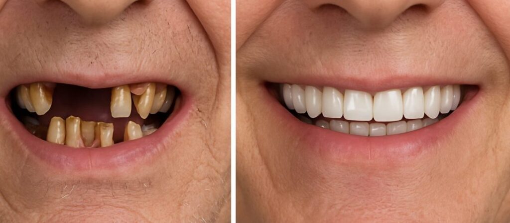 How Can Full Mouth Dental Implants Cost Improve Facial Symmetry Instantly
