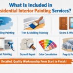 What Is Included in Residential Interior Painting Services.