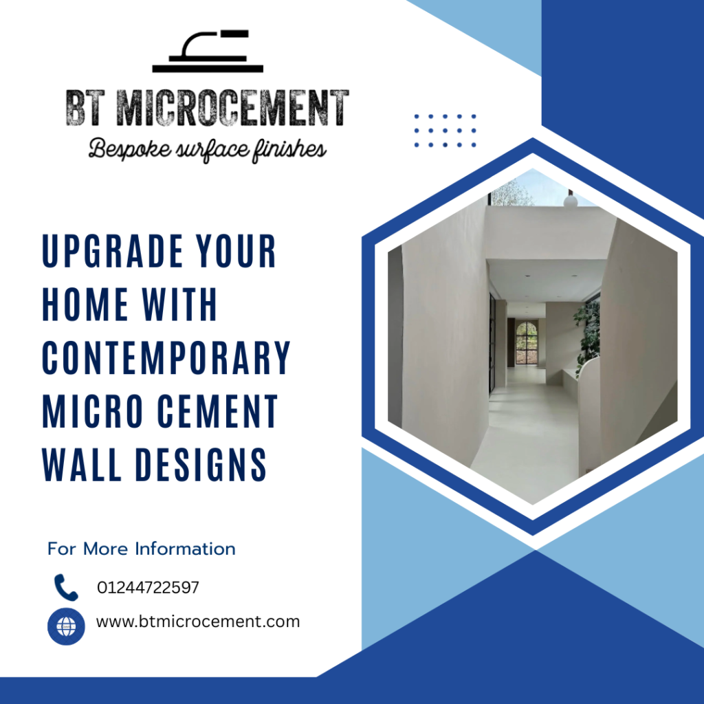 Upgrade Your Home with Contemporary Micro Cement Wall Designs