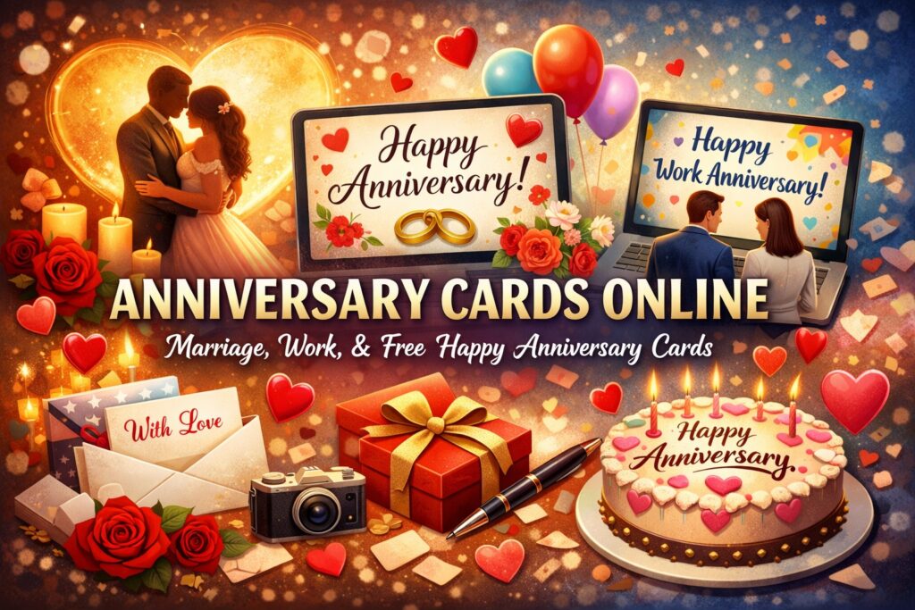 Anniversary Cards Online – Free Marriage & Workplace Anniversary eCards