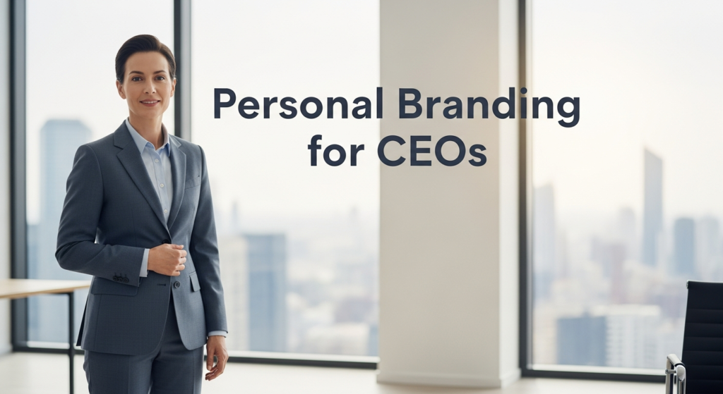 Personal Branding for CEOs: Strategies to Amplify Your Leadership Impact