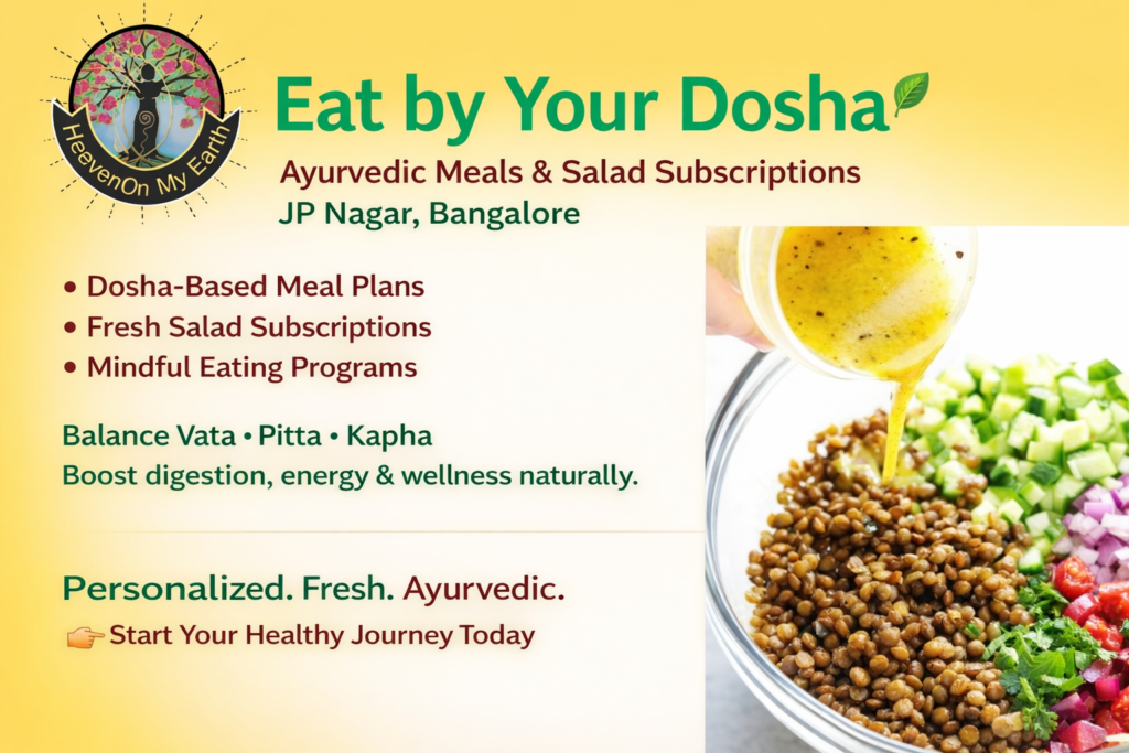 Dosha-Based Ayurvedic Meals & Personalized Meal Plans | H.O.M.E Wellness Café