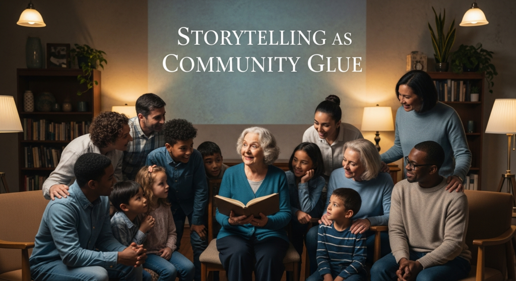 Storytelling as Community Glue: Narrative Techniques for Stronger Member Bonds