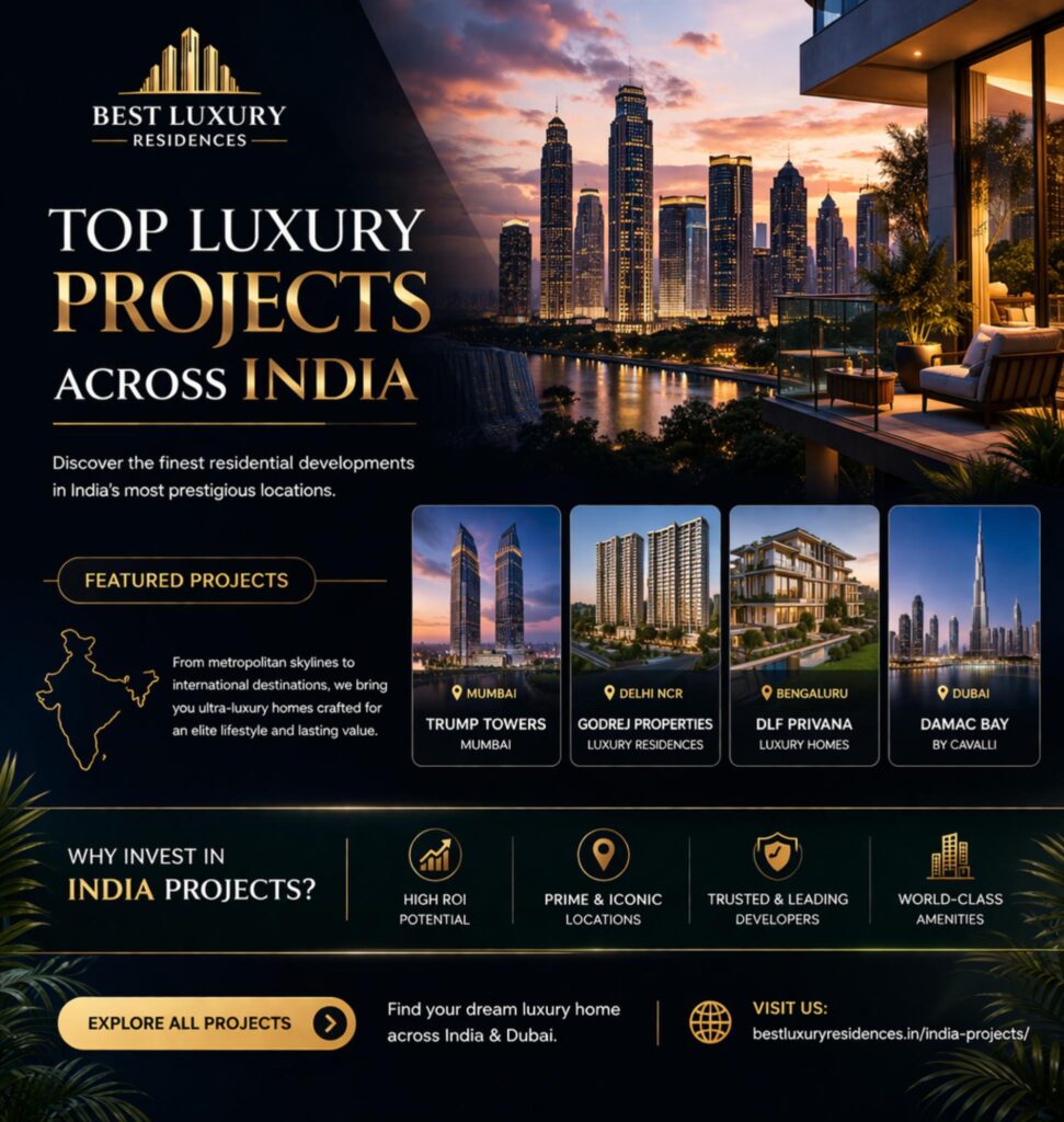 Redefining the Art of Luxury Living in India ✨🏙️