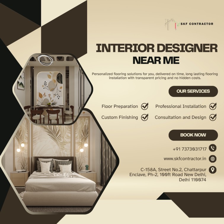 Interior Designer Near Me for Modern & Stylish Spaces