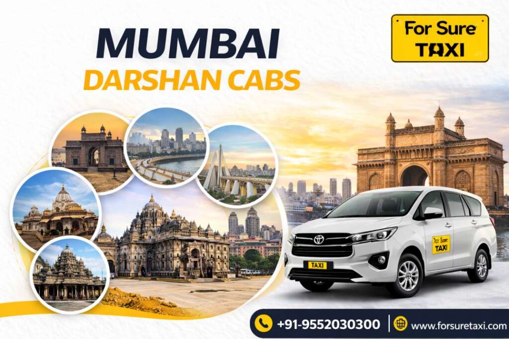 Mumbai Darshan Cabs Fare – Distance, Route & Travel Time