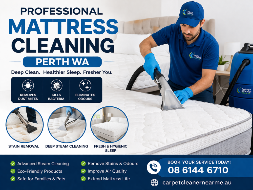 Professional Mattress Cleaning Perth WA – Fresh, Healthy Sleep Starts Here