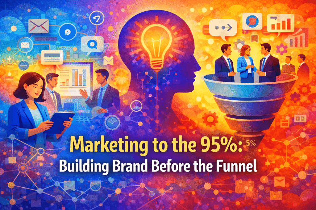 Marketing to the 95%: How to Win Buyers Before They Enter the Funnel