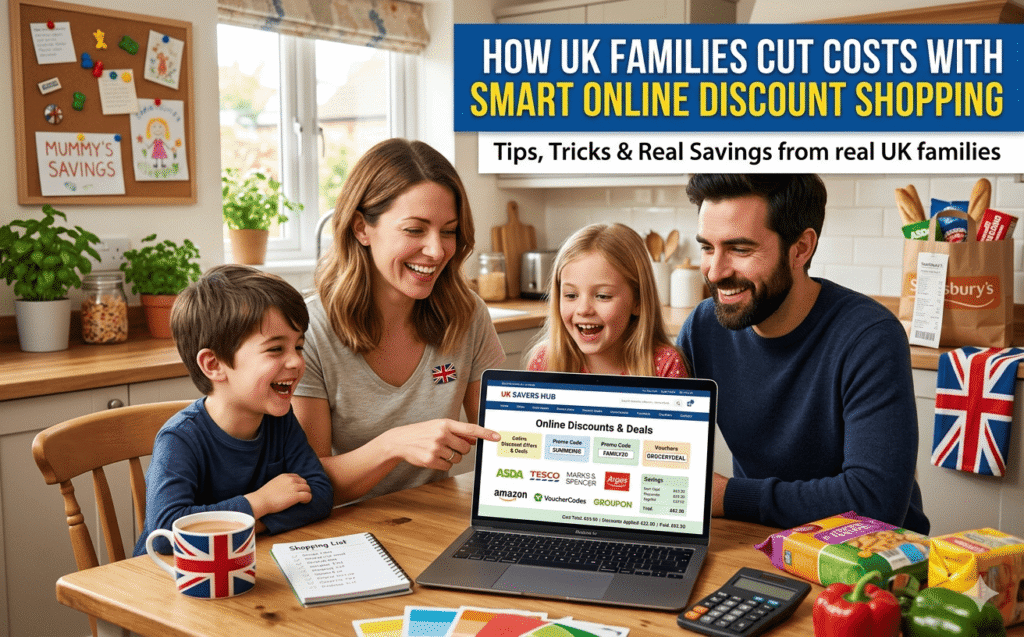 How UK Families Cut Costs with Smart Online Discount Shopping