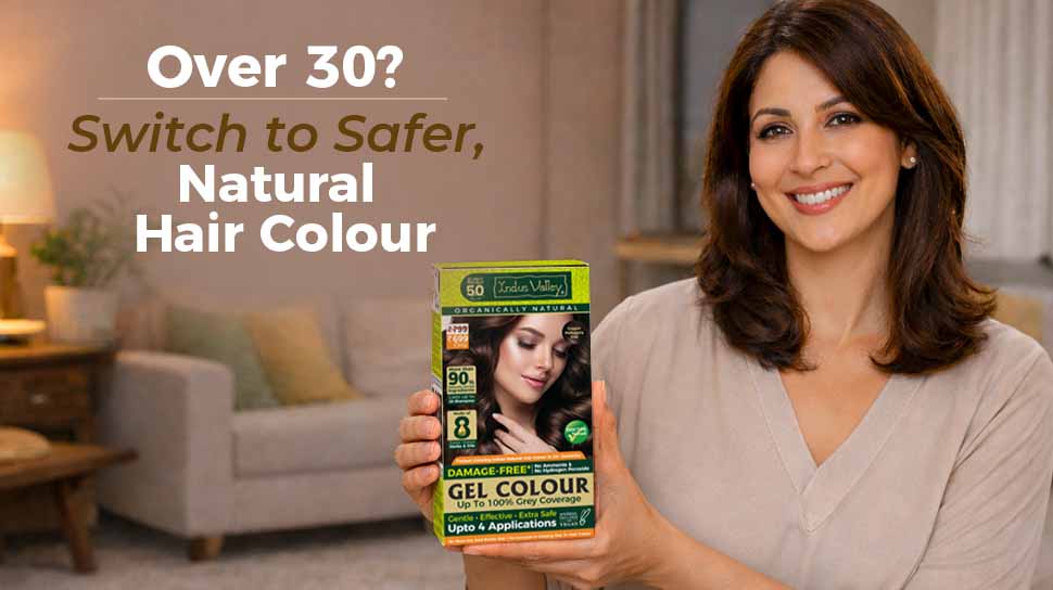 Natural Hair Colour: A Safe & Healthy Way to Colour Your Hair