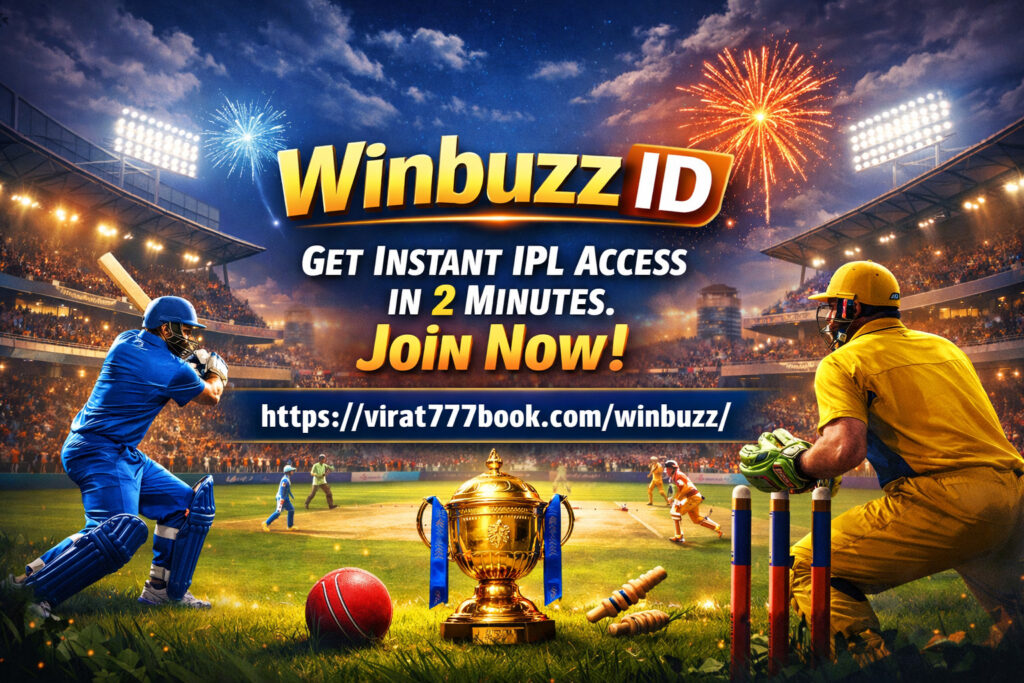 Winbuzz ID | Get Instant IPL Access in 2 Minutes. Join Now