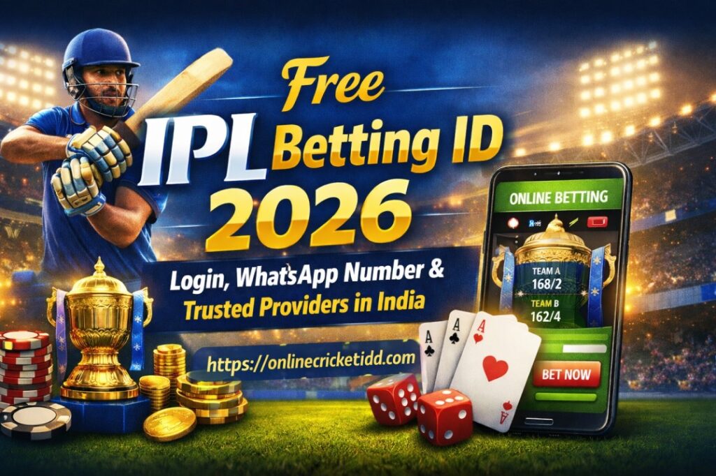 Free IPL Betting ID 2026: Login, WhatsApp Number & Trusted Providers in India