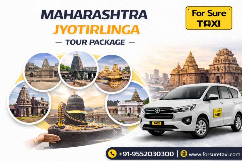 Maharashtra Jyotirlinga Tour Package – taxi Bookings Starting at Rs. 12/km