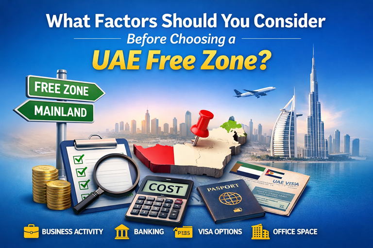 What Factors Should You Consider Before Choosing a UAE Free Zone?