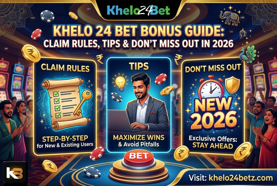 Khelo 24 Bet Bonus Guide: Claim Rules, Tips & Don’t Miss Out in 2026