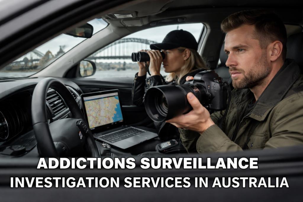 Addictions Surveillance Investigation Services in Australia: Signs You May Need Help