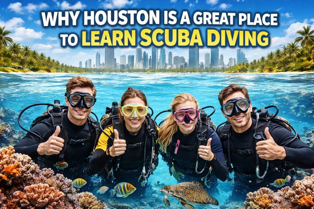 Why Houston Is a Great Place to Learn Scuba Diving