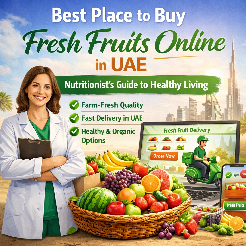 Best Place to Buy Fresh Fruits Online in UAE (Nutritionist’s Guide to Healthy Living)