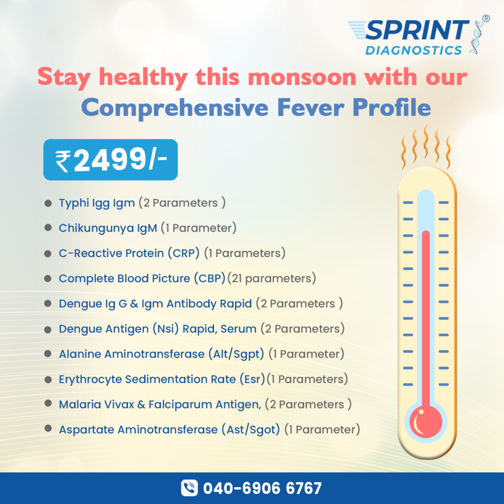Comprehensive Fever Profile in Hyderabad – Complete Diagnostic Guide