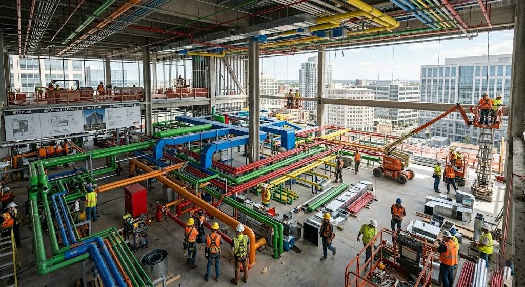 How Revit MEP Shop Drawings Reduce On-Site Coordination Errors?