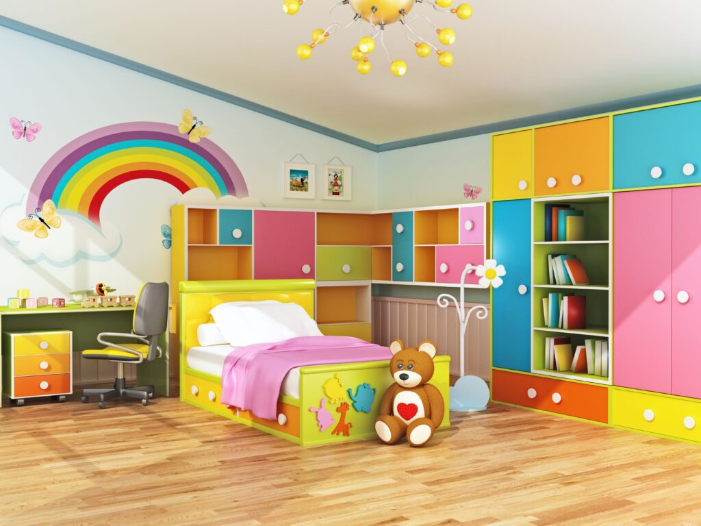 Kids Room Interior: Designing a Fun, Functional, and Safe Space for Children