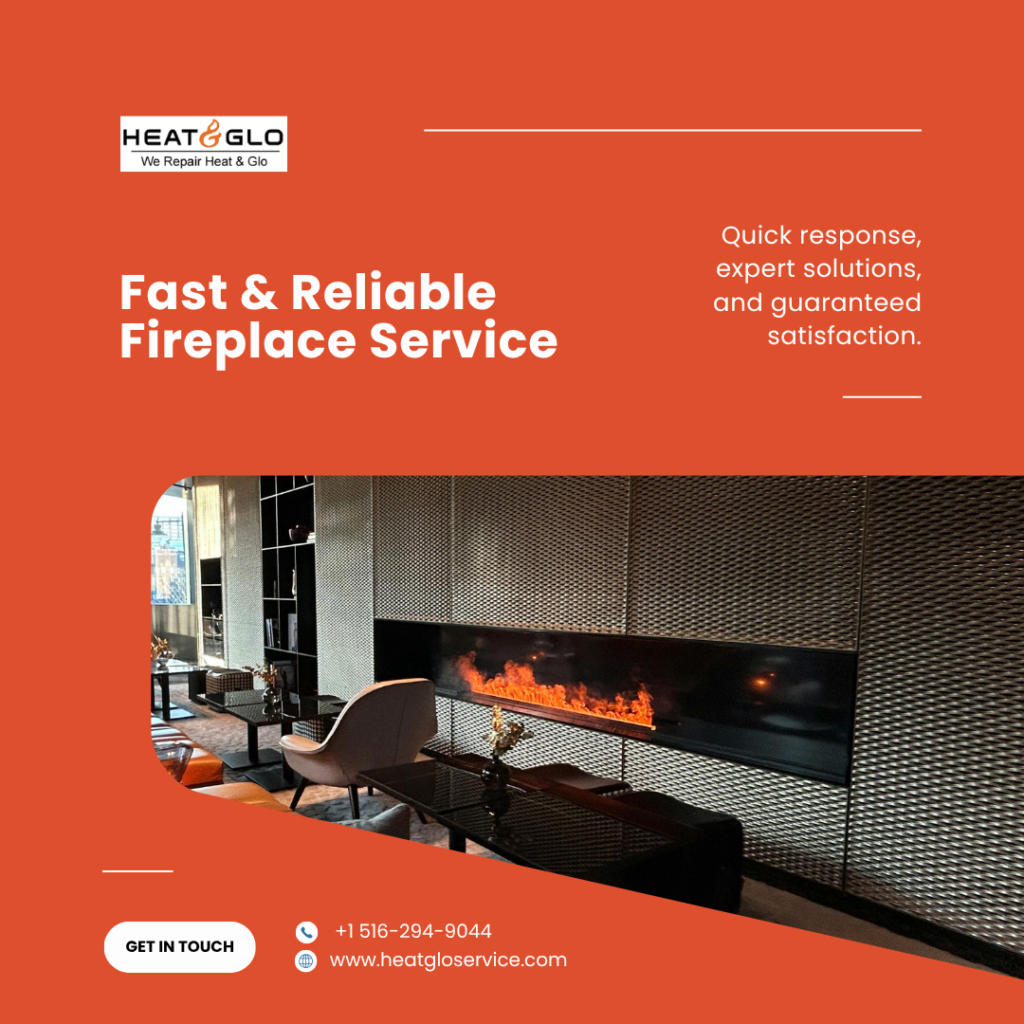 Heat N Glo Gas Fireplace Installation Services in Long island, USA | Basic Energy Fireplace Repair Long Island