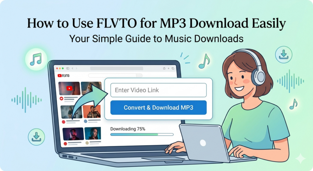 How to Use Flvto for MP3 Download Easily