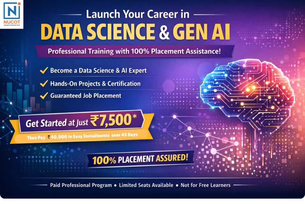NUCOT Placement Reviews Real Data Science and AI Placement Success Stories in Bangalore