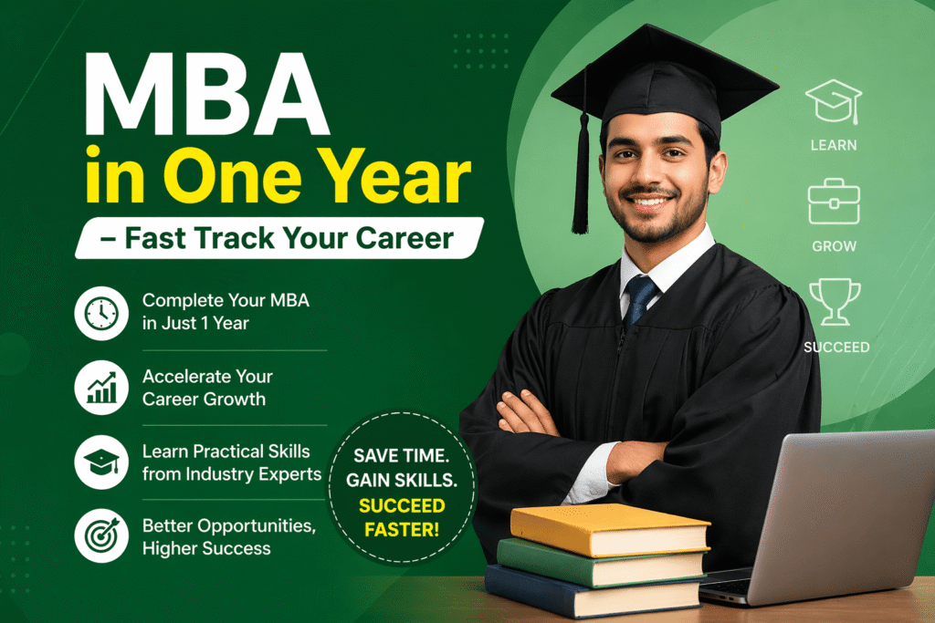 Is an MBA in One Year Worth It? Complete Guide for Students & Working Professionals