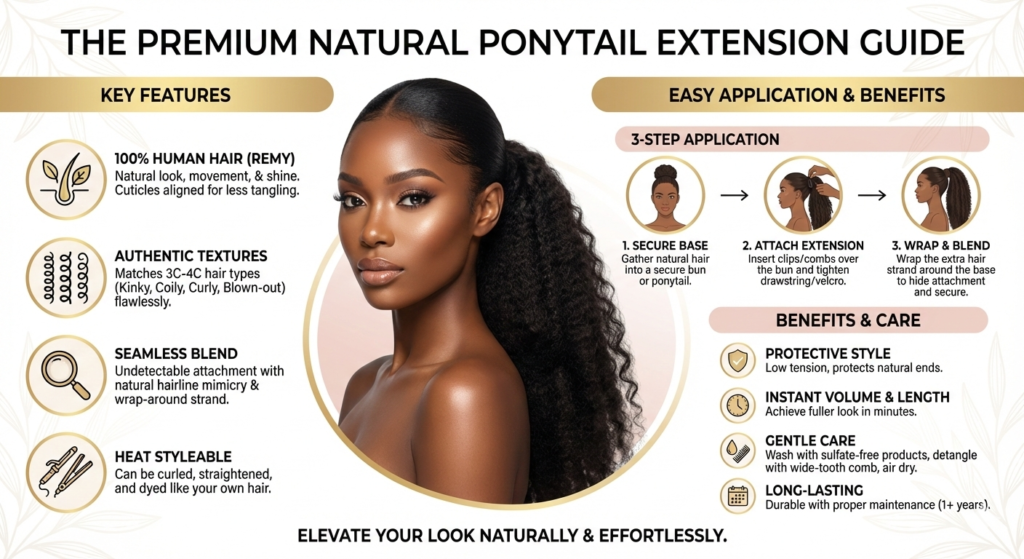 The Ponytail Upgrade Guide: How Modern Extensions Are Changing Everyday Hairstyles