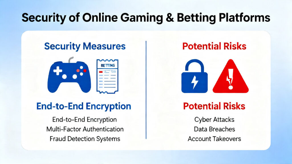 How Secure Are Online Gaming and Betting Platforms?