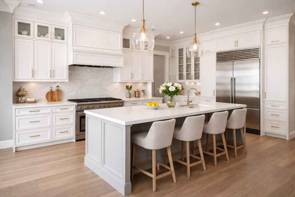 How Kitchen Cabinets in Ontario Help You Nail Lighting, Colour, and Clean Lines