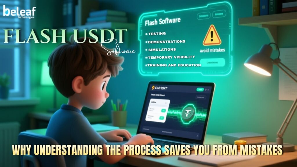 Flash USDT Software and Why Understanding the Process Saves You From Mistakes