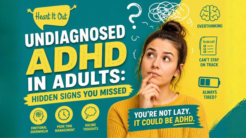 Undiagnosed ADHD in Adults: Hidden Signs You Missed