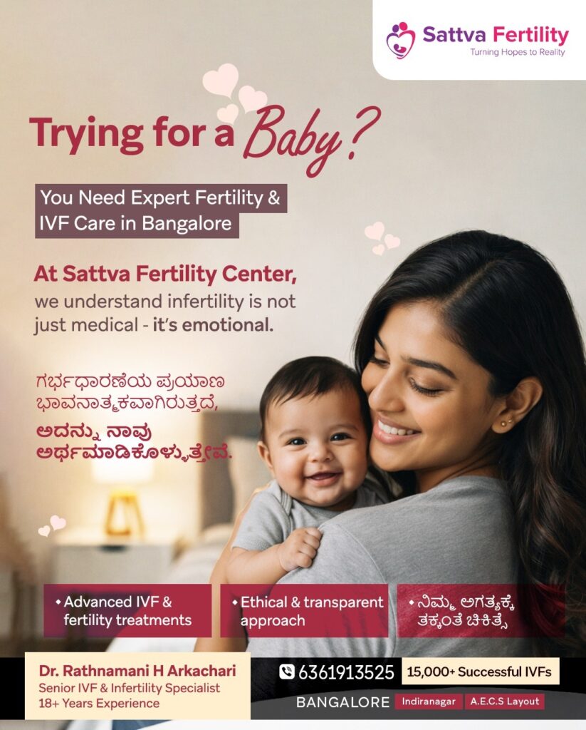 Trying for a Baby? You Need Expert Fertility & IVF Care in Bangalore