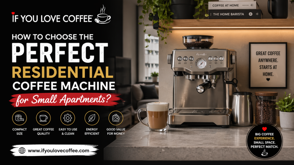 How to Choose the Perfect Residential Coffee Machine for Small Apartments?