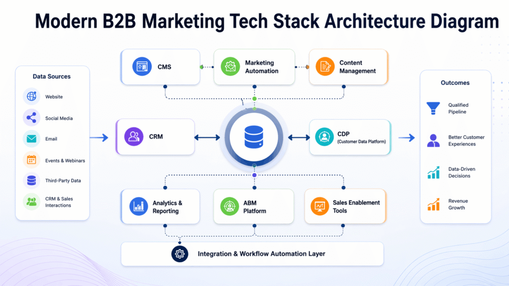 The Must-Have Components of a Modern B2B Marketing Tech Stack