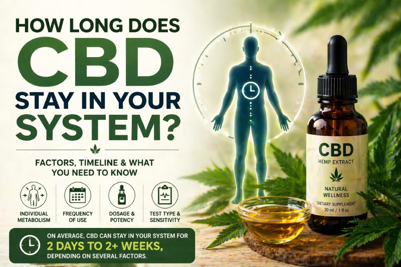 How Long Does CBD Stay in Your System?