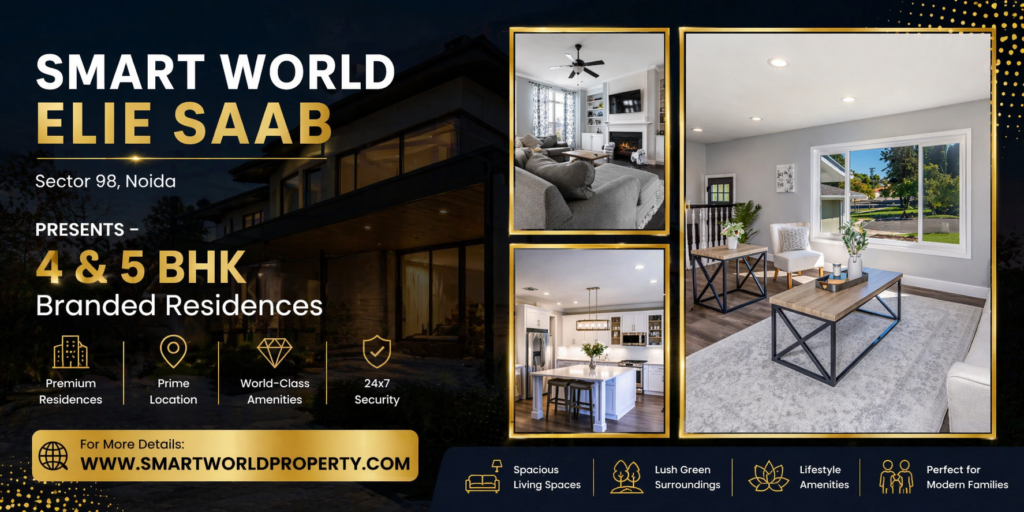Smart World Elie Saab Sector 98 Noida – Welcome To Homes With Natural Lighting