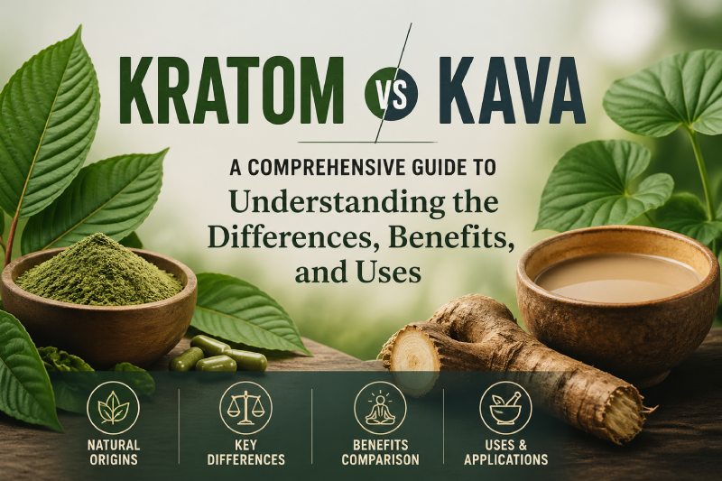 Kratom vs Kava: A Comprehensive Guide to Understanding the Differences, Benefits, and Uses